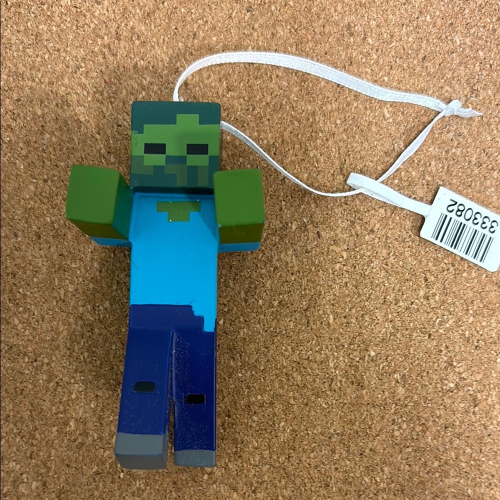 NEW 2022 Hallmark Minecraft ZOMBIE Christmas Ornament Mojang Video Game Holiday